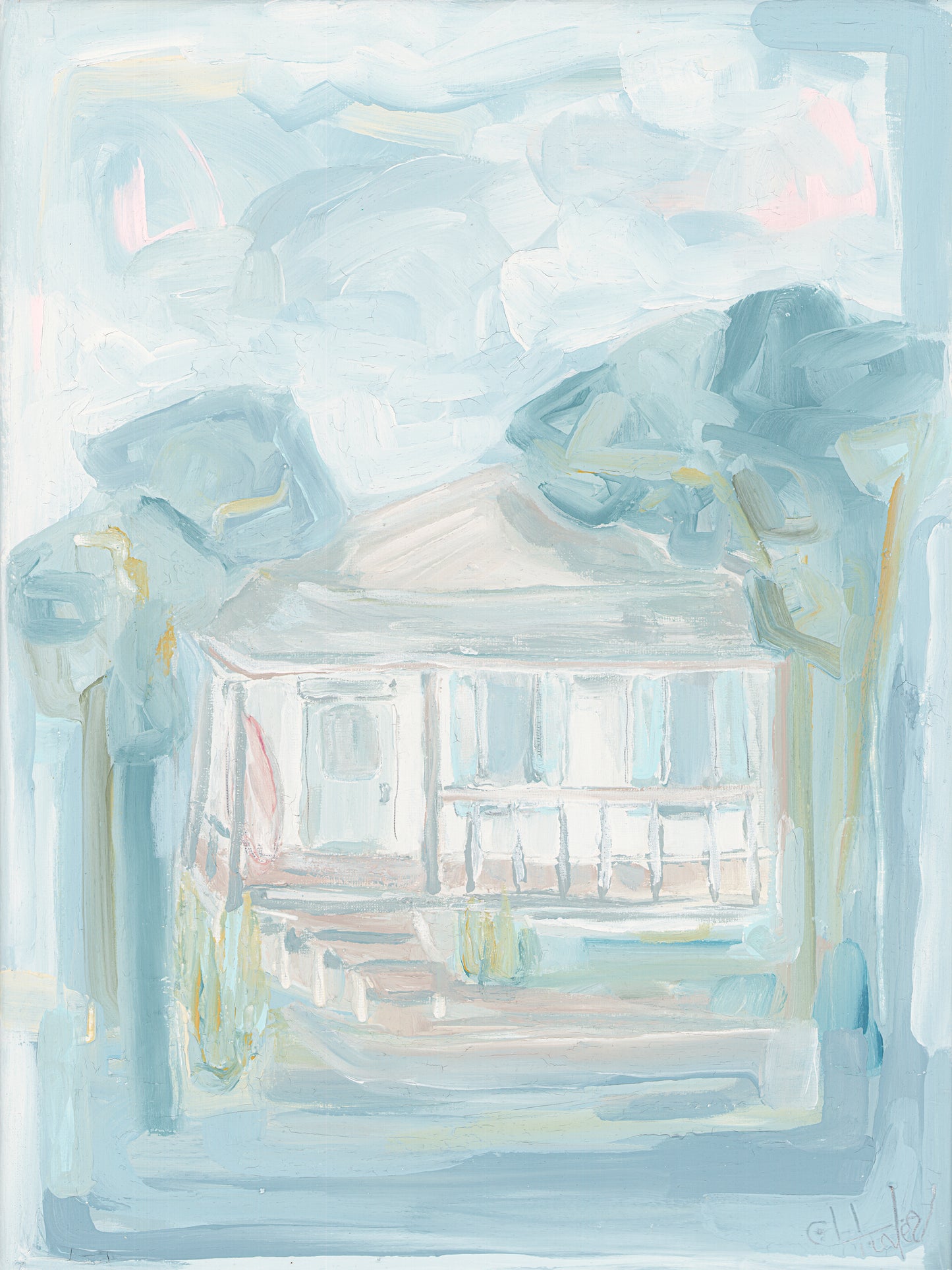 SURF SHACK- PINK BOARD