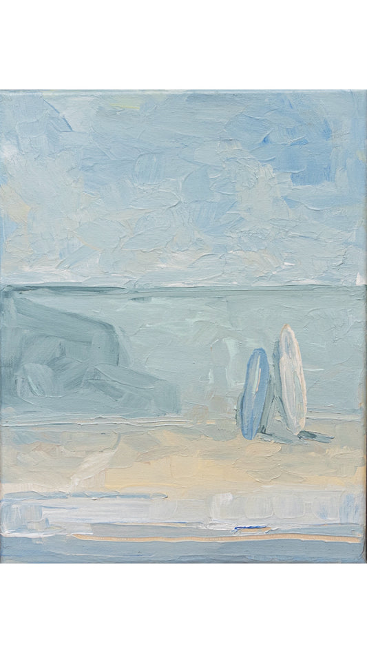 Salt Kissed Afternoon -framed