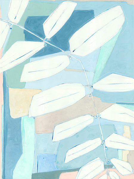 "Botanicals and Beach Glass No.11" print