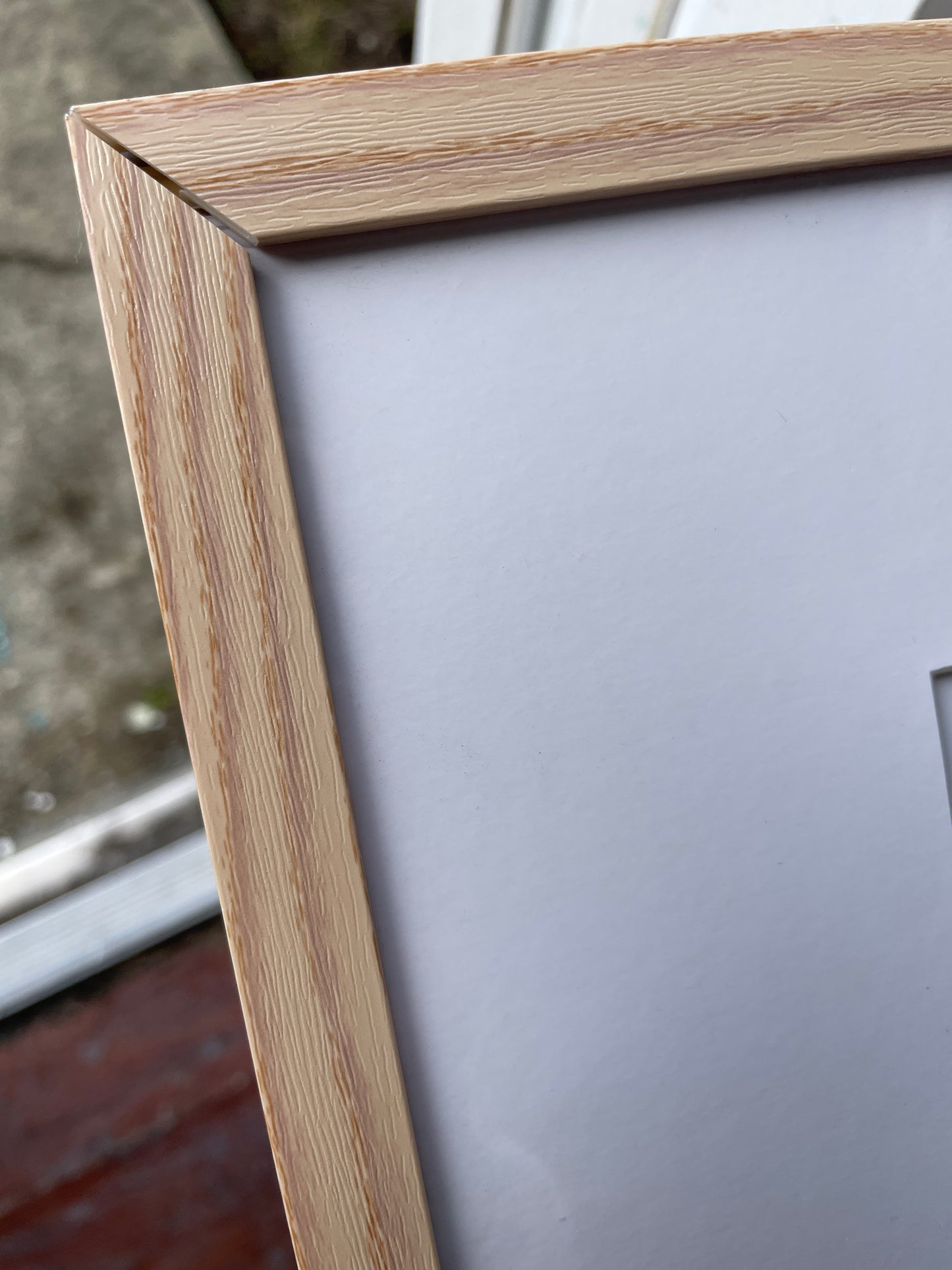 Diamond Head print in frame