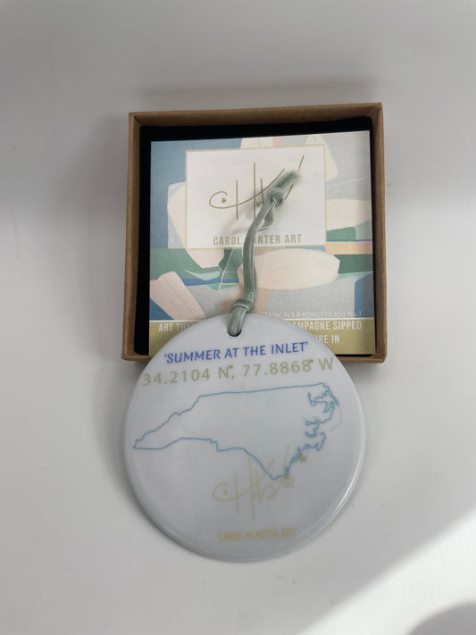 Summer at the Inlet- ORNAMENT