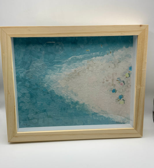 Gfit-able Framed Art print 'The Sand Spit'