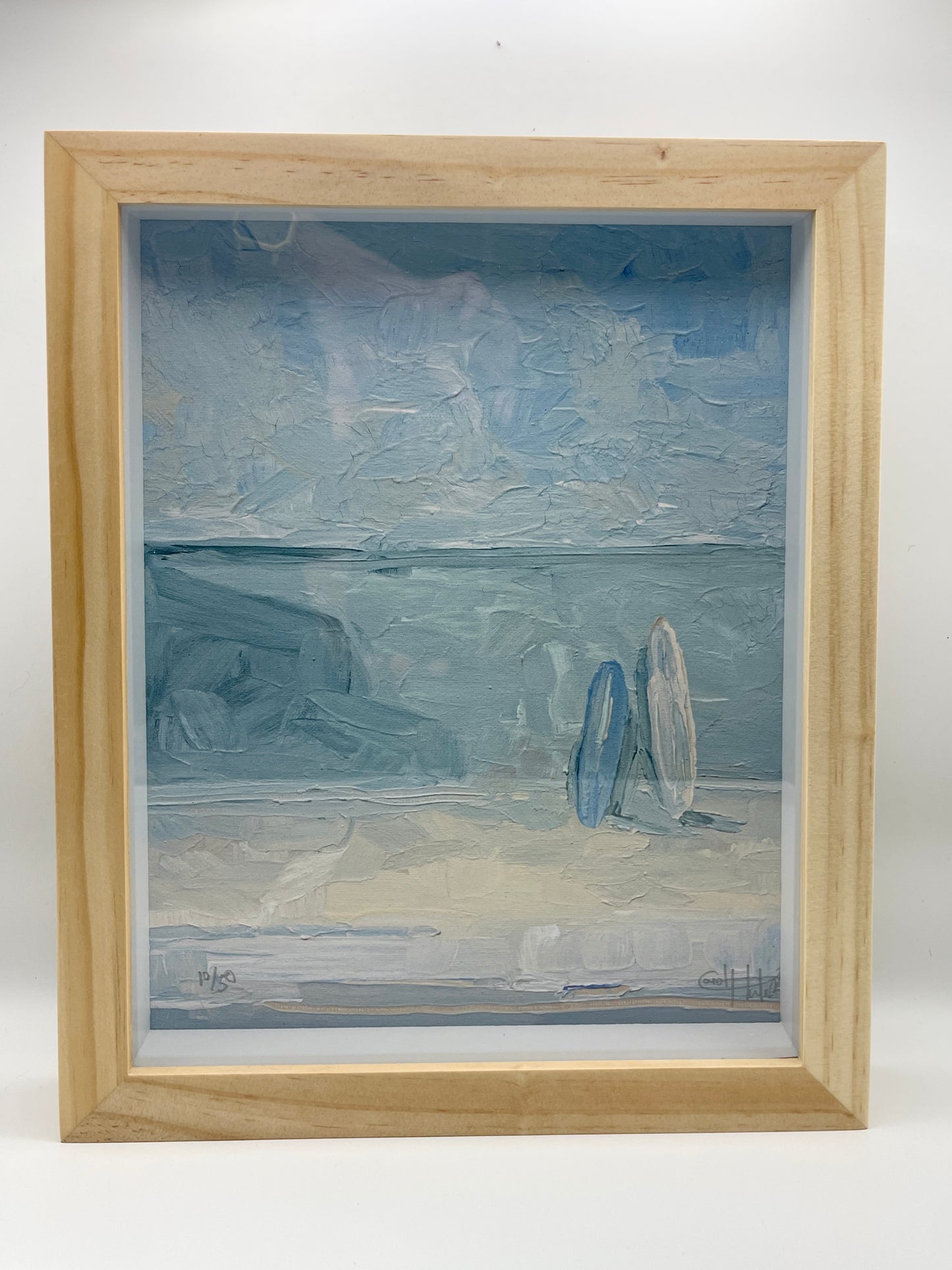 Gfit-able Framed Art print 'Salt Kissed Afternoon'