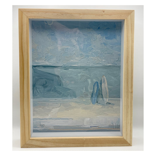 Gfit-able Framed Art print 'Salt Kissed Afternoon'